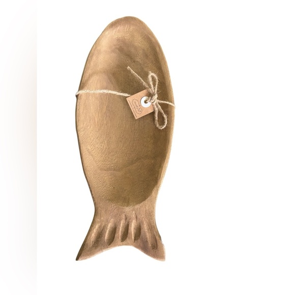 Mudpie Wood Unlike Fish Board & Towel Set Unlike My Bathing Suit My Flip Flops… - Picture 3 of 4